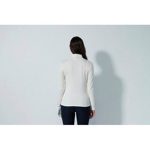 Pull Col roulé Ancona White Femme