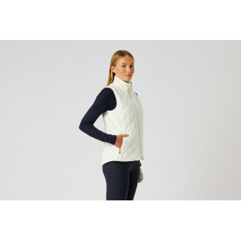 Veste sans manches Quilt White Femme 2