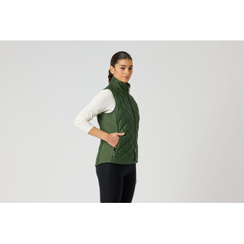 Veste sans manches Quilt Green Femme 2