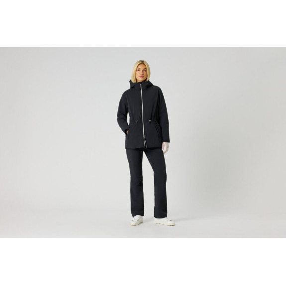 Pantalon Belted Wind Black Femme