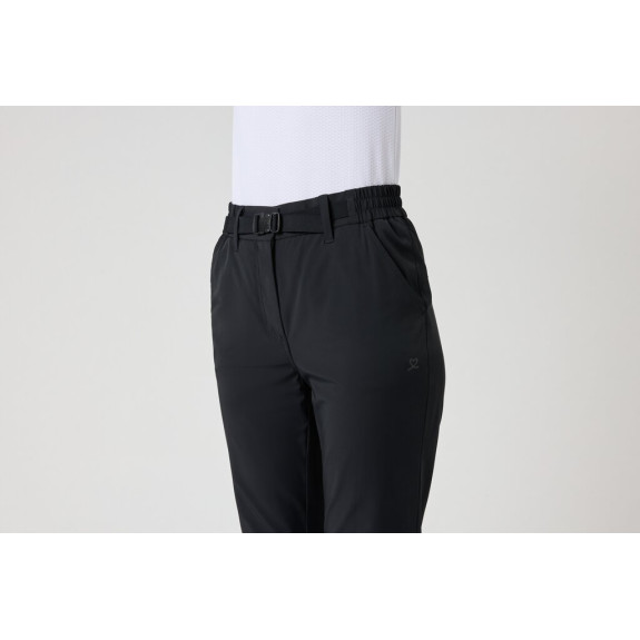Pantalon Belted Wind Black Femme