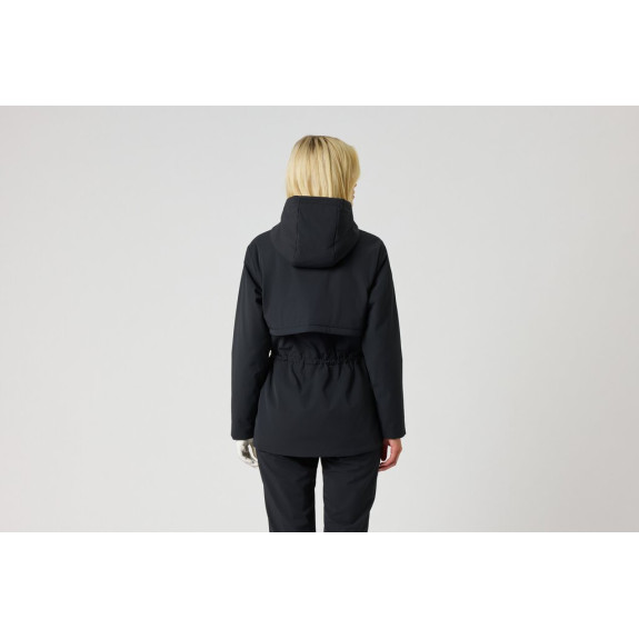 Veste Coupe-vent Drawcord Black Femme