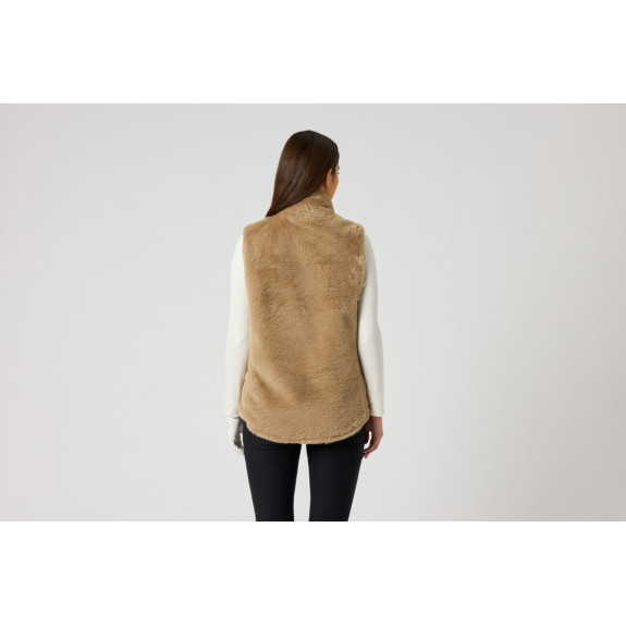 Veste sans manches Fur Bark Femme