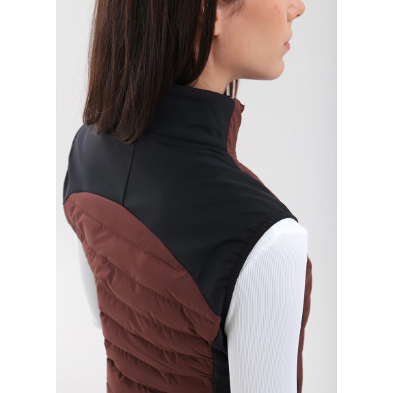 Veste sans manches Ermenegarda Brown Femme