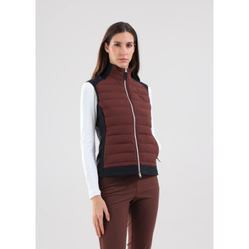 Veste sans manches Ermenegarda Brown Femme 2