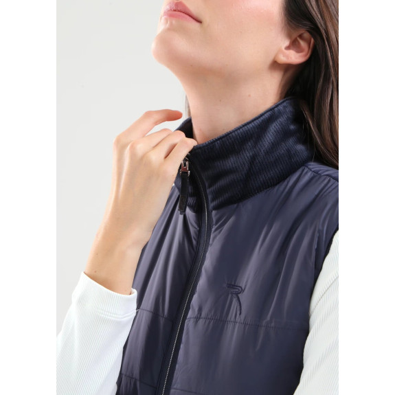 Veste sans manches Elurna Navy Femme