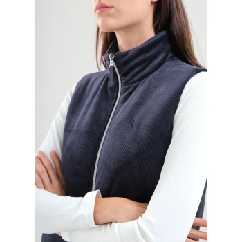 Veste sans manches Elurna Navy Femme