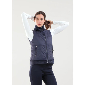 Veste sans manches Elurna Navy Femme