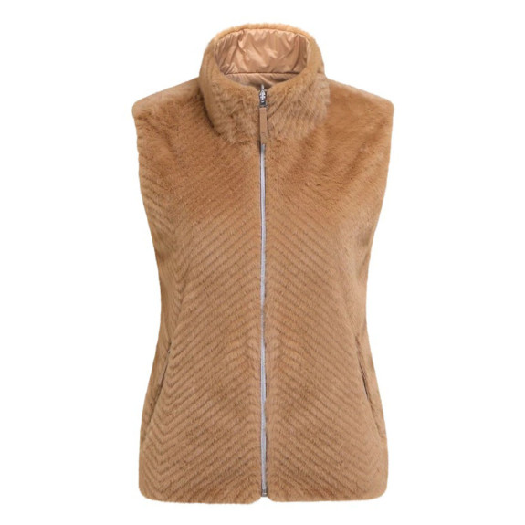 Veste sans manches Ersilia Beige Femme