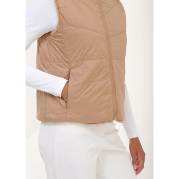 Veste sans manches Ersilia Beige Femme
