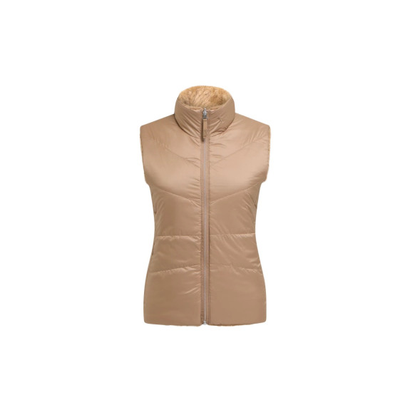 Veste sans manches Ersilia Beige Femme