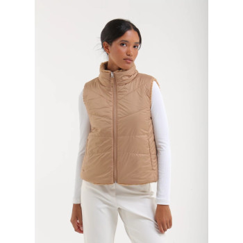 Veste sans manches Ersilia Beige Femme
