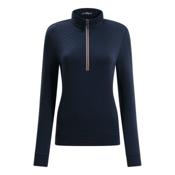 Pull 1/4 Zip Tampa Navy Femme