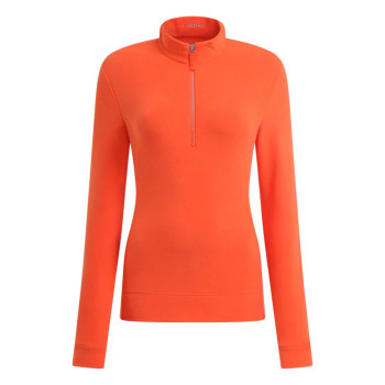 Pull 1/4 Zip Trinidad Orange Femme