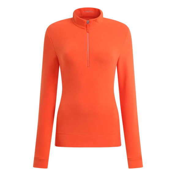 Pull 1/4 Zip Trinidad Orange Femme