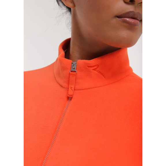 Pull 1/4 Zip Trinidad Orange Femme