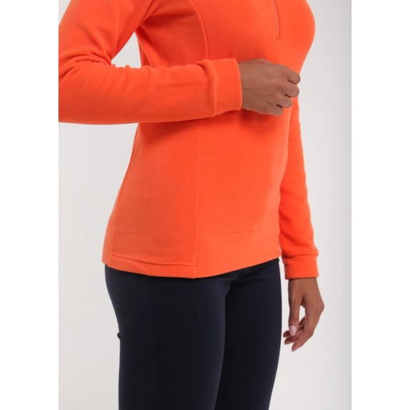 Pull 1/4 Zip Trinidad Orange Femme