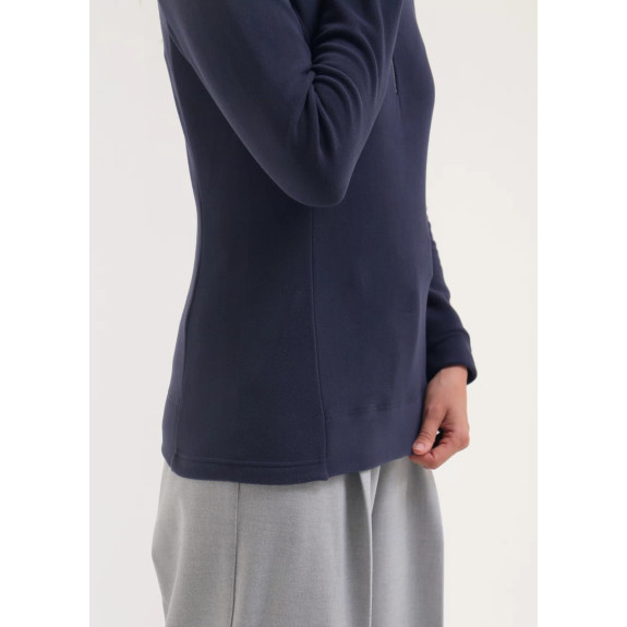 Pull 1/4 Zip Trinidad Navy Femme
