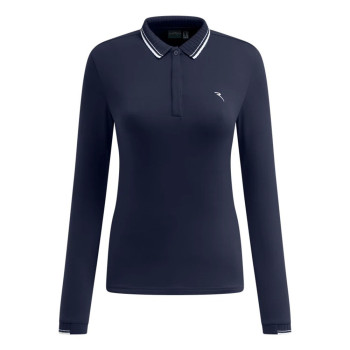 Polo manches longues Amarti Navy Femme