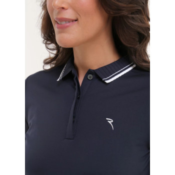 Polo manches longues Amarti Navy Femme