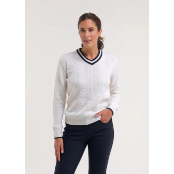 Pull Nevila White Femme