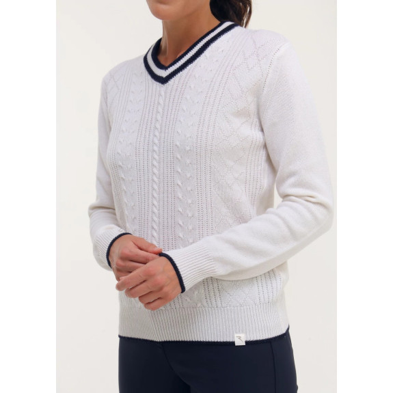 Pull Nevila White Femme