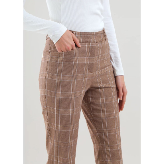 Pantalon Samira Heritage Brown Femme