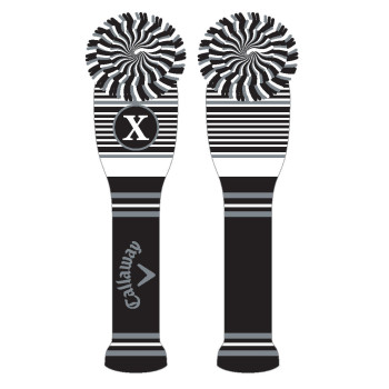 Couvre Club Hybride Pompom Black White Grey