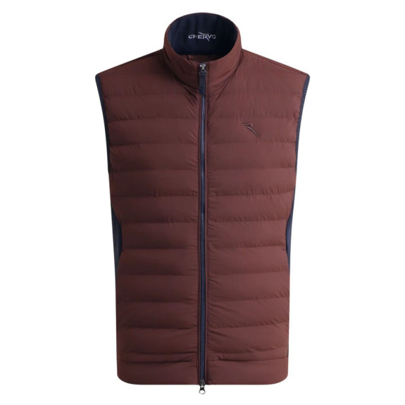 Veste sans manches Erfurt Bark Brown Homme