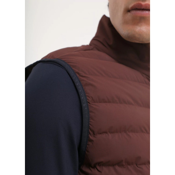 Veste sans manches Erfurt Bark Brown Homme