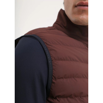Veste sans manches Erfurt Bark Brown Homme