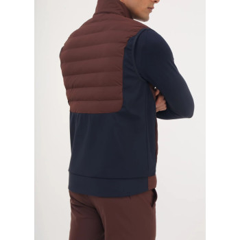 Veste sans manches Erfurt Bark Brown Homme
