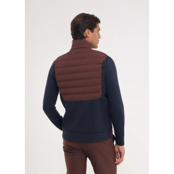 Veste sans manches Erfurt Bark Brown Homme