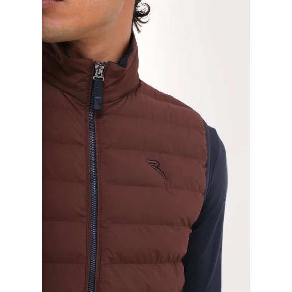 Veste sans manches Erfurt Bark Brown Homme