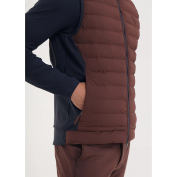 Veste sans manches Erfurt Bark Brown Homme