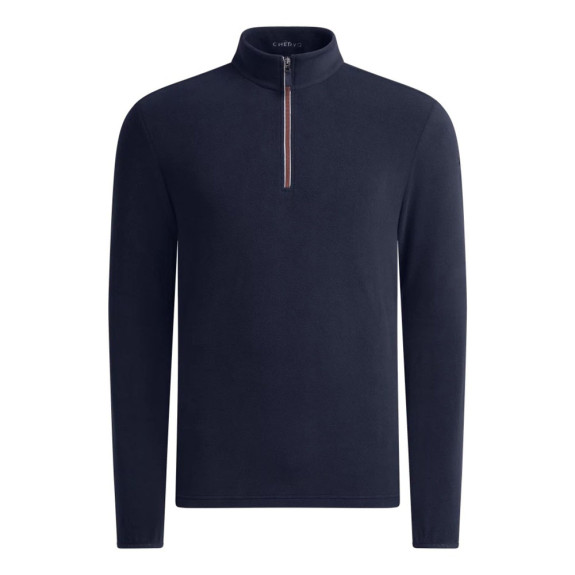 Pull 1/4 Zip Tago Navy Homme