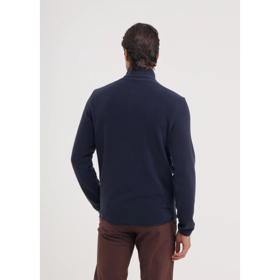Pull 1/4 Zip Tago Navy Homme