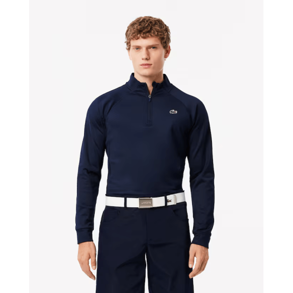Pull 1/4 Zip Golf Technique Polaire Blue Homme