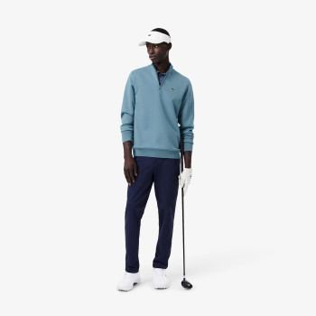 Pull 1/4 Zip coupe-vent Bleu Gris Homme