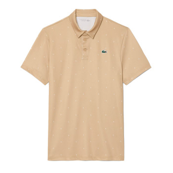 Polo Golf regular fit imprimé Beige Homme