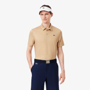 Polo Golf regular fit imprimé Beige Homme