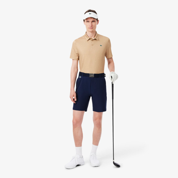 Polo Golf regular fit imprimé Beige Homme