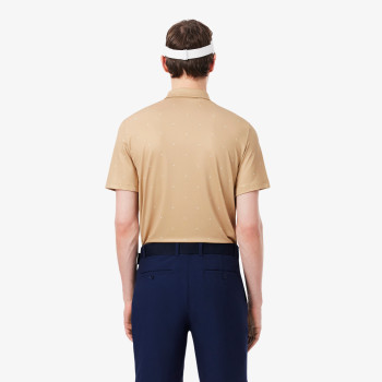 Polo Golf regular fit imprimé Beige Homme