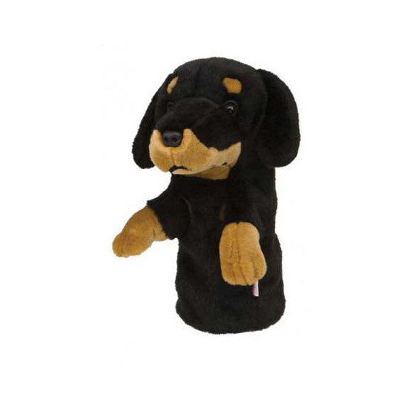 Couvre Clubs Driver Dachshund Peluche