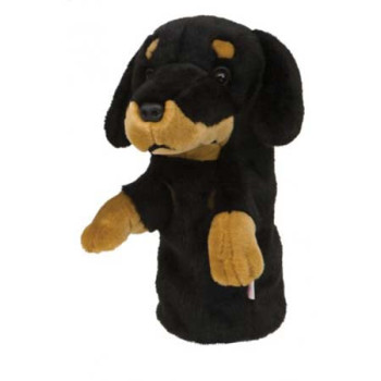 Couvre Clubs Driver Dachshund Peluche