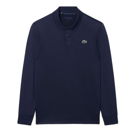 Polo Golf manches longues Ultra Dry Bleu Nuit...