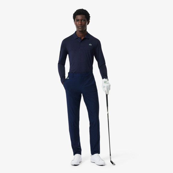 Polo Golf manches longues Ultra Dry Bleu Nuit...