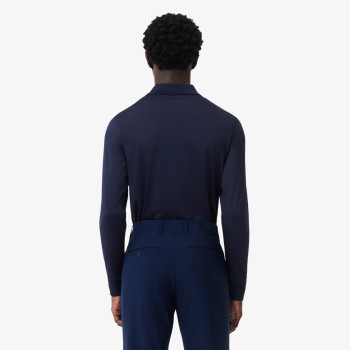 Polo Golf manches longues Ultra Dry Bleu Nuit Homme