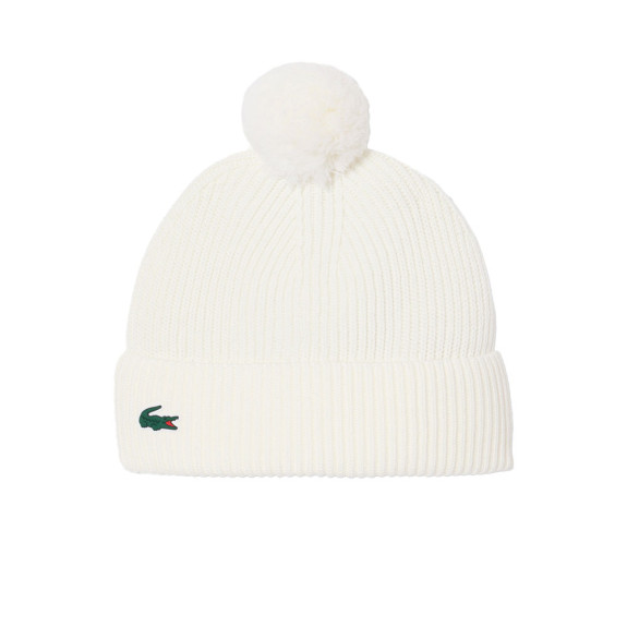Bonnet Golf stretch laine mélangée Blanc