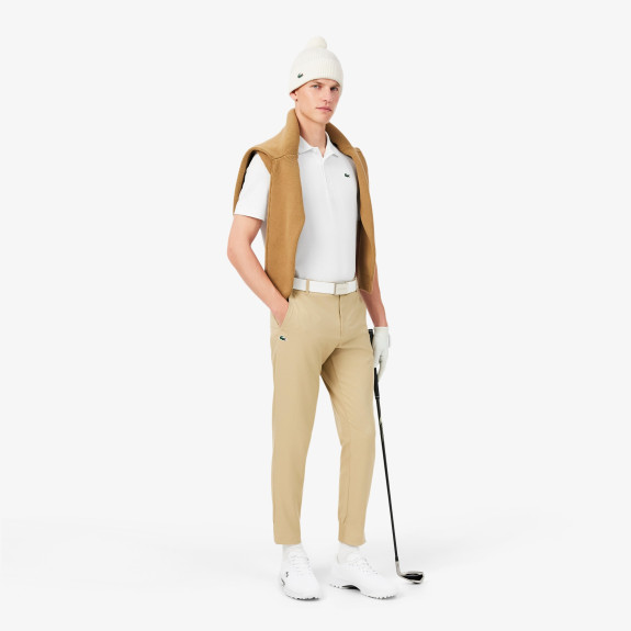 Bonnet Golf stretch laine mélangée Blanc